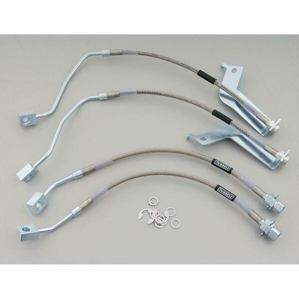 Russel Performance Brake Lines Street Legal Braided Stainless Steel for use on Ford 693210